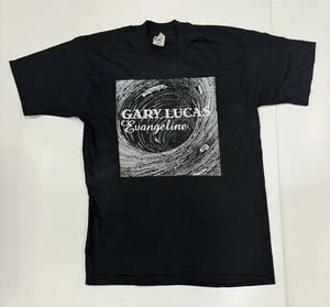 Gary Lucas Evangeline Concert Tee T Shirt Single Stitch Fusion Size Large L VTG - Picture 1 of 6