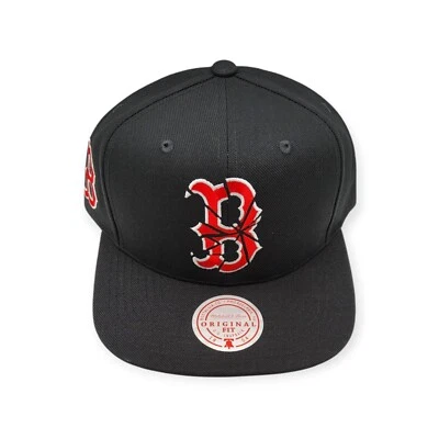 Кепка Mitchell & Ness Boston Red Sox Shattered черная регулируемая бейсболка - Изображение 1 из 4