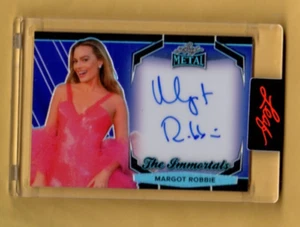 2025 Leaf Pop Century   MARGOT ROBBIE   5/50   Autograph CARD - Picture 1 of 2