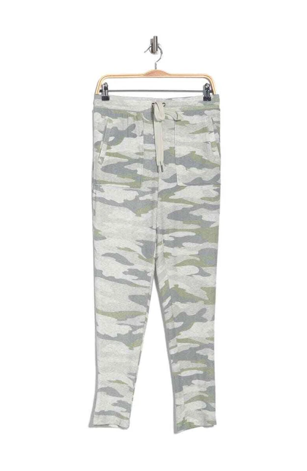 PHILOSOPHY Drawstring Knit Joggers In Grey Cloud Camo Print size S - Image 1 of 1