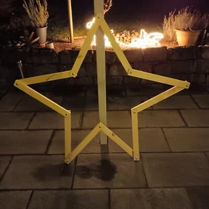 Weihnachtsdeko, Stern, Beleuchtung, Holzstern - Bild 1 von 3