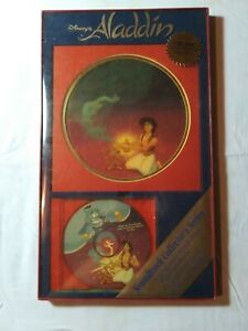 1992 Disney ALADDIN Soundtrack CD Collector's Series ~ Lenticular Art ~ NEW
