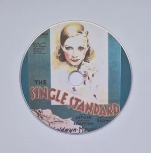 THE SINGLE STANDARD 1929 DVD PUBLIC DOMAIN SILENT FILM GRETA GARBO, JOEL MCREA - Imagen 1 de 1