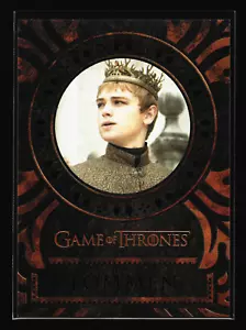2021 GAME OF THRONES IRON ANNIVERSARY #L46 KING TOMMEN BARATHEON LASER CUT SSP - Picture 1 of 2