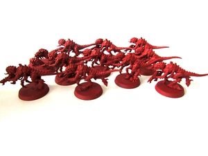 A5 WARHAMMER 40K TYRANIDS ARMY -TERMAGANTS  UNDERCOATED - Picture 1 of 3