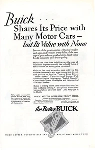 Anuncio impreso vintage 1926 Buick comparte su precio coche vacaciones en Canadá Canadian Nat - Imagen 1 de 2