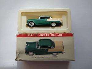 Chevy Chevrolet Bel Air 55 verde 1:64 lector digest auto (2001) 55 - Imagen 1 de 1