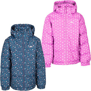 Trespass Kids Combine Waterproof Hooded Padded Warm Winter Jacket Coat