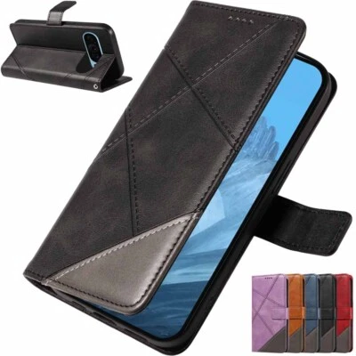 For Google Pixel 9 Pro XL 8A 7A 7 8 Pro Magnetic Flip Wallet Leather Case Cover - Image 1 of 4