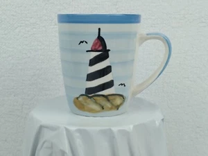 Lighthouse/Seagull Coffee Mug Vintage Coffee Cup - Picture 1 of 2