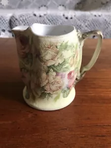 Vintage Royal Bayreuth Tapestry Porcelain Small Jug Roses Bavaria Hand Painted - Picture 1 of 9