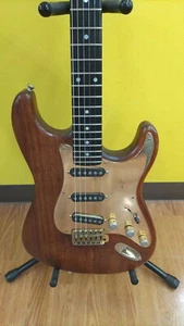 SCHECTER ST TYPE Used 1985 Koa body Maple neck Ebony fingerboard w/Hard case - Picture 1 of 12