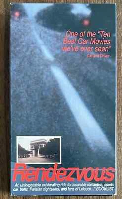 Rendezvous by Claude Lelouch 1976 French Auto Car Short VHS RARE - Image 1 of 2