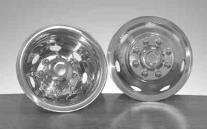 2000 2001 2002 Dodge Ram 3500 Dually Wheel Simulators 16" 8 lug 7 hole - Picture 1 of 1