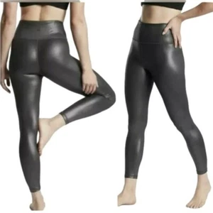 Athleta Elation Ultra High Rise Leggings Metallic Large - Picture 1 of 12