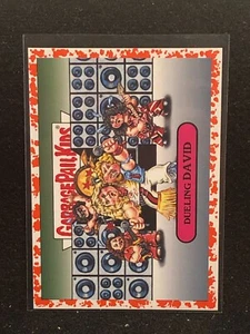 Garbage Pail Kids Battle Of The Bands Red Parallel 7a Dueling David 42/75 - Bild 1 von 1