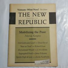 The New Republic 1964 December 5 Vietnam Mobilizing the Poor Woolf N6