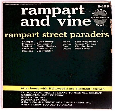RAMPART STREET PARADERS WHAT'S THE USE/WASHINTON... 2 45 RPM SET VINYL 45 72-99 - Image 1 of 4