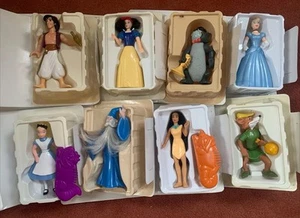 1995 Vintage McDonald’s Walt Disney Masterpiece Collection Video Case Toys Set 8 - Picture 1 of 2
