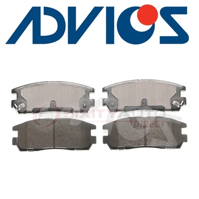 ADVICS Rear Disc Brake Pad Set for 1993-2004 Isuzu Rodeo  - Braking Stopping gq - Imagem 1 de 4