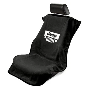 Funda universal de asiento delantero negra para toalla Seat Armour para parrilla - Imagen 1 de 2