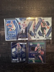 2024-25 Mosaico Stephen Curry Give N Go Verde #9 Warriors Inserto Óptico/Base - Imagen 1 de 1