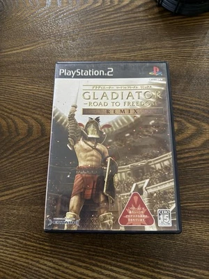 "GLADIATOR ROAD TO FREEDOM REMIX Sony Playstation 2 PS2 PS Japan import 2005" - Image 1 of 3