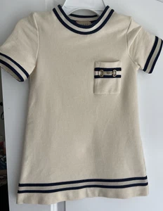 Gucci Little Girls Horsebit Dress EUC Size 5 - Picture 1 of 21