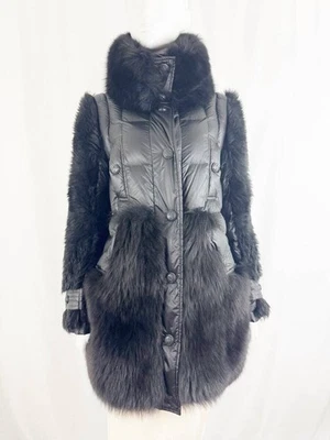 Moncler Puffer and Fur Vest/Coat Size XS - Image 1 of 4