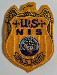 Vintage U.S NIS Special Agent Shoulder / Chest Patch - Picture 1 of 2