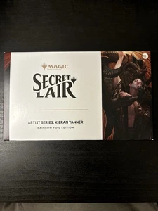 Magic The Gathering Secret Lair - Serie de artistas Kieran Yanner - Edición Rainbow FOIL - En mano  - Imagen 1 de 2