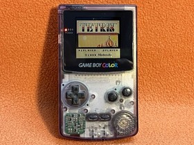 Nintendo Game Boy Color Atomic Purple System Console Handheld CGB 001 Tested!