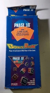 Phase 10 Dice Game Fundex Original Box 1998 Complete w Instructions & Scorepad - Picture 1 of 4