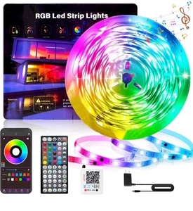 50 Ft LED Strip Lights, Smart Light with App Remote Control, RGB LED 1 ROLL 50ft - Picture 1 of 5