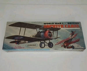 AURORA British SOPWITH CAMEL WWI Fighter 1/48 Scale Kit #102 New Sealed Box 1956 - Picture 1 of 6
