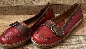 Born Loafers Women’s Size 7.5 Leather Shoes Casual Comfort - Picture 1 of 7