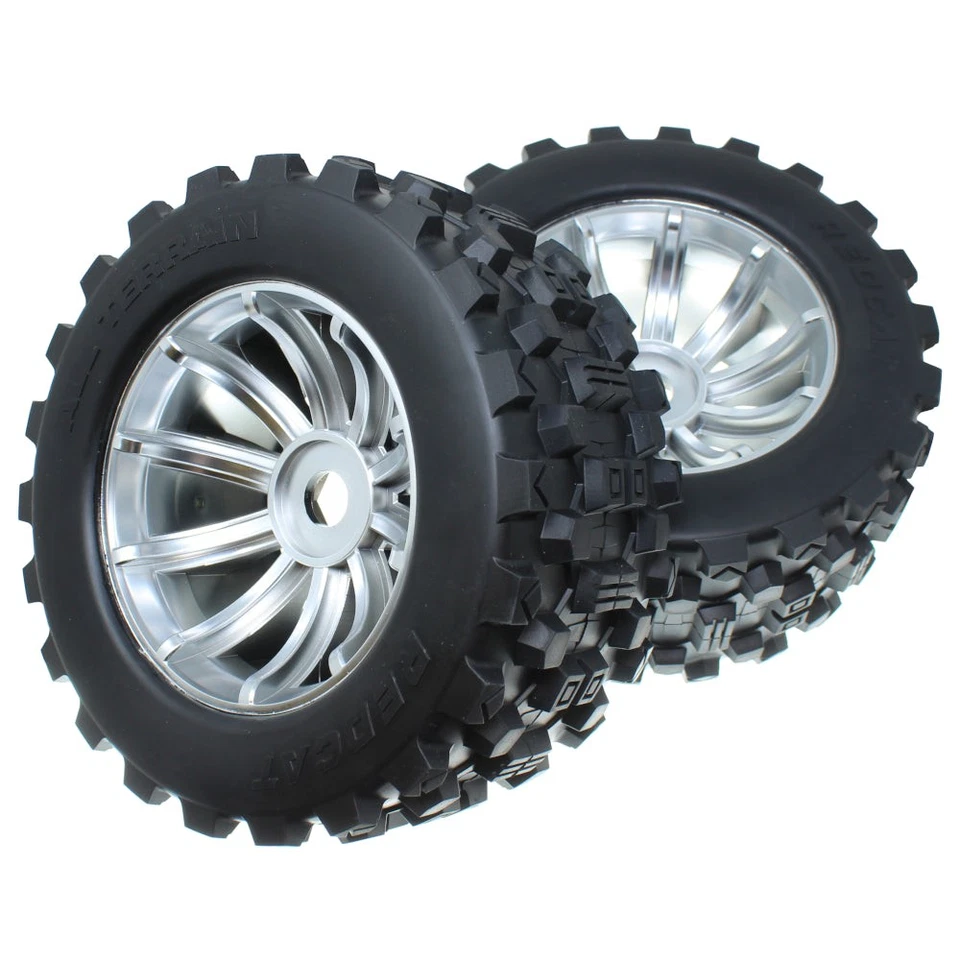 Redcat Racing RER26511 Vigilante Pre-Mounted Tires with Wheels (Pack of 2) - Image 1 of 1