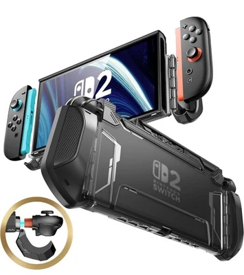 Mumba Blade Series Para Nintendo Switch 2 TPU Agarre Funda Protectora Acoplable Foto 1 de 4