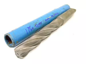 NEW SURPLUS MOHAWK USA 1-7/64" TAPER SHANK CORE TWIST DRILL 1.109" #4MT MT4 - Imagen 1 de 1