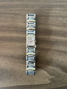 VINTAGE LUXURY CLASSIC TANK SWISS LADIES Steel Gold WATCH "MAURICE LACROIX" - Picture 1 of 7