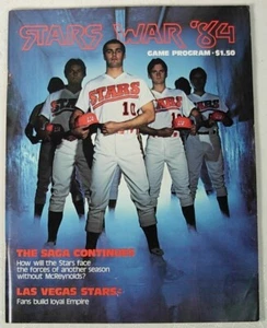 LAS VEGAS STARS SAN DIEGO PADRES 1984 BASEBALL PROGRAM - Picture 1 of 4