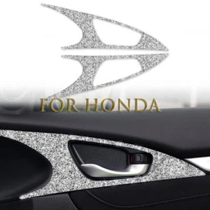 Bling Diamond Car Door Handle Panel Cover Trim For Honda Civic 10th 2016-2019 - Foto 1 di 6