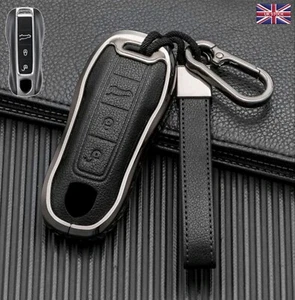 Remote Key Cover Case Fob For Porsche 911 Turbo Panamera Macan Cayenne Taycan - Picture 1 of 12