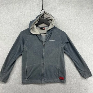 CragHoppers Hoodie Kids Size 11-12 Gray Long Sleeve Insect Shield Pockets - Picture 1 of 10