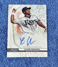 2020 Bowman Sterling Xavier Edwards Speckle Refractor Auto /99