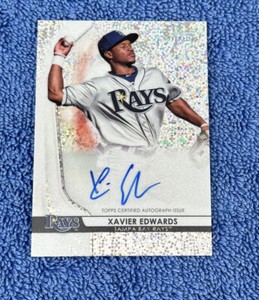 2020 Bowman Sterling Xavier Edwards Speckle Refractor Auto /99