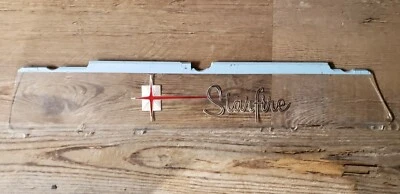 Oldsmobile Starfire 1962 tablero derecho panel ajuste transparente inserción GM OEM Foto 1 de 4