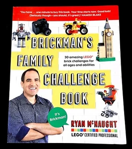 Brickman's Family Challenge Book: 30 amazing LEGO brick challenges for all ages - Picture 1 of 15