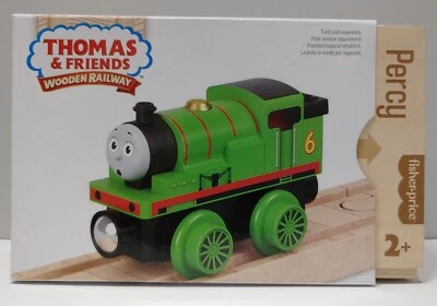 Thomas & Friends ​Fisher-Price Wooden Railway- PERCY -Train NEW IN BOX Collector - Image 1 of 4