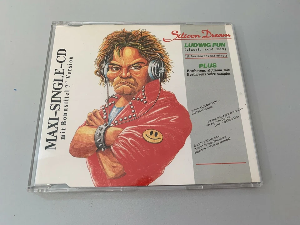 Silicon Dream ‎– Ludwig Fun (Classic Acid Mix) -  Maxi CD Single © 1989 - Bild 1 von 2